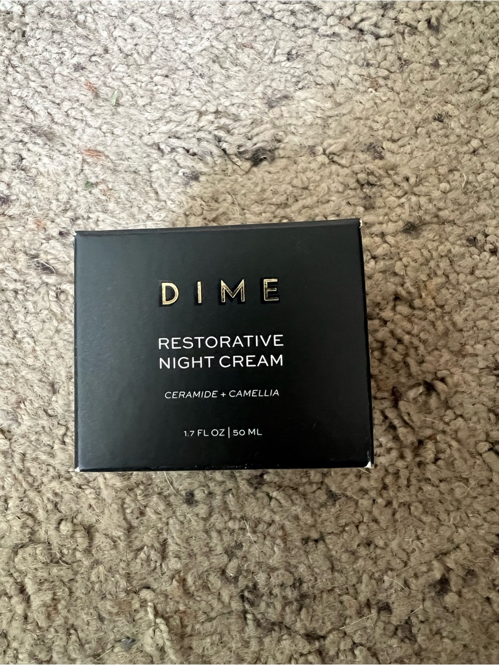 Dime Restorative Night Cream - Black new!!